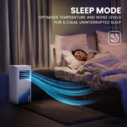 CARSON Bluetec Edition Portable Air Conditioner & Dehumidifier with Fan Mode - Quick Delivery! - danozdirect