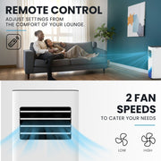 CARSON Bluetec Edition Portable Air Conditioner & Dehumidifier with Fan Mode - Quick Delivery! - danozdirect
