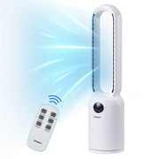 Danoz Air - Devanti 2in1 Bladeless Fan Air Purification W/ Remote 88cm - Nice price! - danozdirect