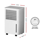 Danoz Air - Devanti Dehumidifier 12L Air Purifier White - Amazing deal - Few left - danozdirect