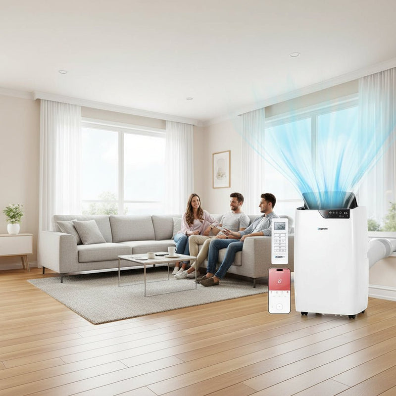 Danoz Aircon - Devanti Portable Air Conditioner Dehumidifier Fan 12000BTU - danozdirect