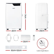 Danoz Aircon - Devanti Portable Air Conditioner Dehumidifier Fan 12000BTU - danozdirect