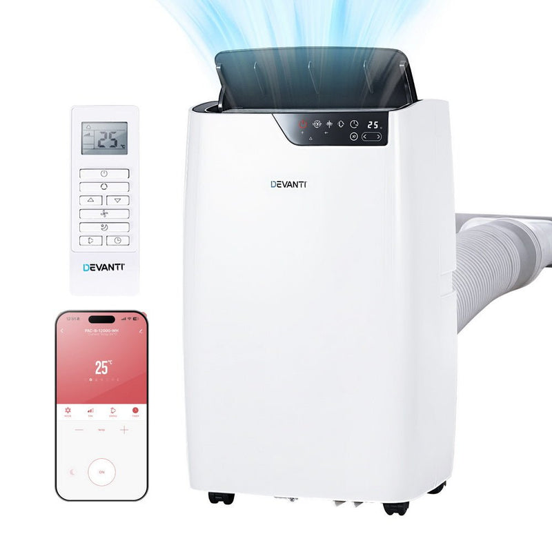 Danoz Aircon - Devanti Portable Air Conditioner Dehumidifier Fan 12000BTU - danozdirect