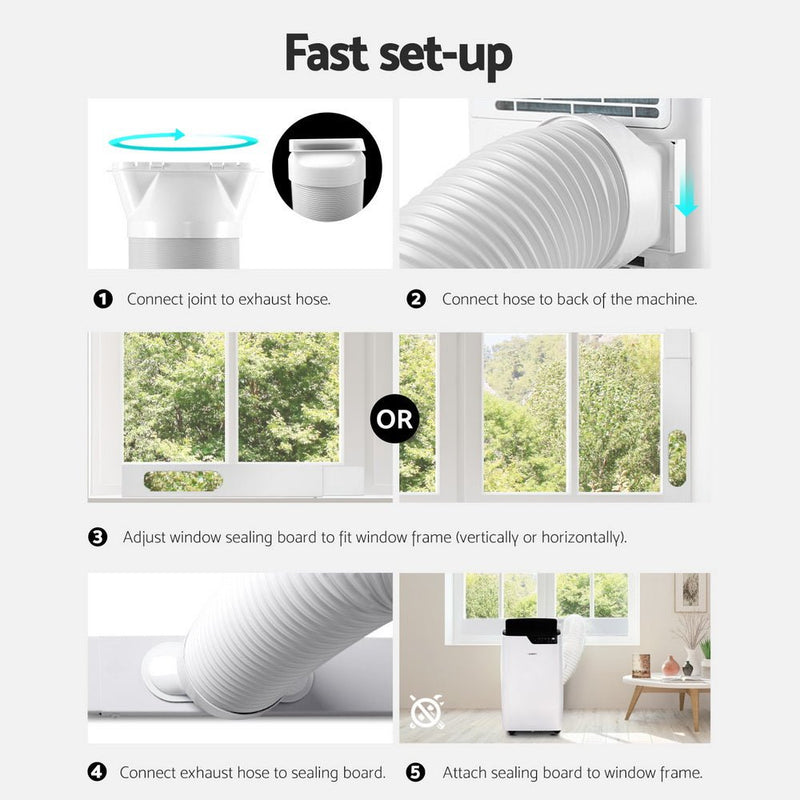 Danoz Aircon - Devanti Portable Air Conditioner Dehumidifier Fan 12000BTU - danozdirect