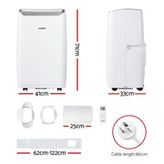 Danoz Aircon - Devanti Portable Air Conditioner Dehumidifier Fan 14000BTU - danozdirect