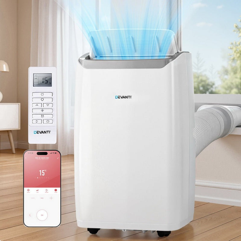 Danoz Aircon - Devanti Portable Air Conditioner Dehumidifier Fan 14000BTU - danozdirect