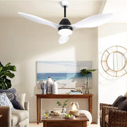 Danoz Appliances - Devanti 48'' Ceiling Fan DC Motor w/Light w/Remote - White - danozdirect