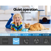 Danoz Appliances - Devanti 52'' Ceiling Fan AC Motor 3 Blades w/Remote - Dark Wood - danozdirect