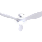 Danoz Appliances - Devanti 52'' Ceiling Fan DC Motor w/Light w/Remote - White - danozdirect