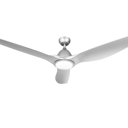 Danoz Appliances - Devanti 64 Inch Ceiling Fan DC Motor w/Light w/Remote - Silver - danozdirect