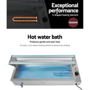 Danoz Appliances - Devanti Commercial Food Warmer Bain Marie 3 Electric Buffet Pans - danozdirect