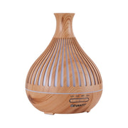 Danoz AromaSmart - Devanti 400ml Ultrasonic Aroma Diffuser LED Light Wood Grain Humidifier - danozdirect