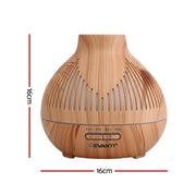 Danoz AromaSmart - Forest Light Wood Grain Ultrasonic Aroma Diffuser & Humidifier Combo - danozdirect