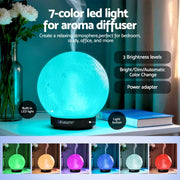 Danoz AromaSmart Devanti Ultrasonic Aroma Diffuser Aromatherapy Moon Lamp 100ml - danozdirect