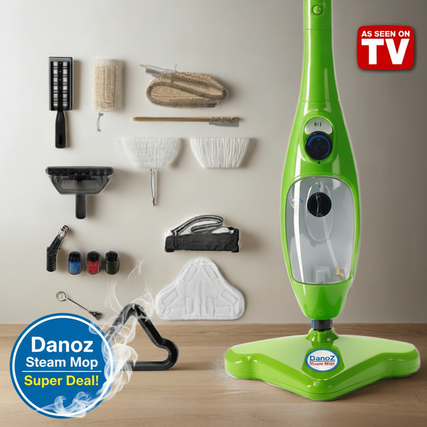 Danoz - As Seen on TV - Experience the cleaning power trusted by millions with this award - winning steam mop Full system - danozdirect