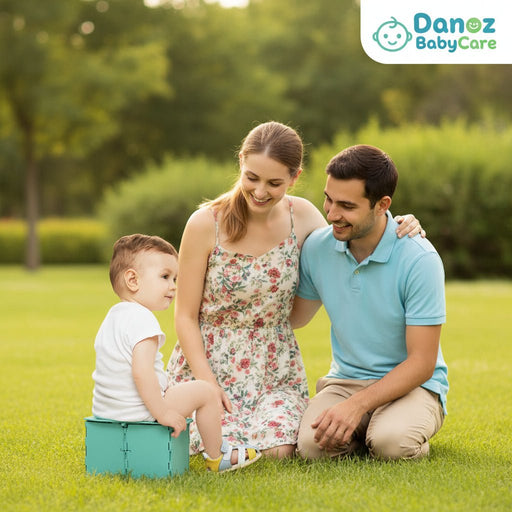 Danoz BabyCare Compact Baby Seat - Portable Travel Potty for Kids, Folding Toddler Toilet - danozdirect