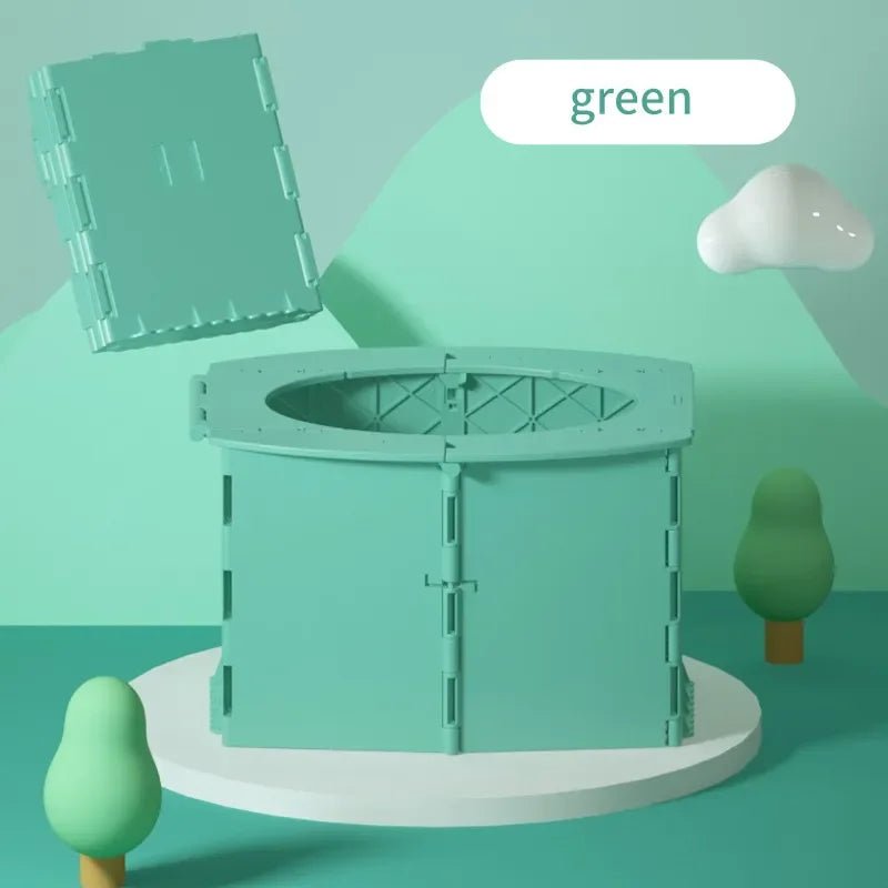 Danoz BabyCare Compact Baby Seat - Portable Travel Potty for Kids, Folding Toddler Toilet - danozdirect