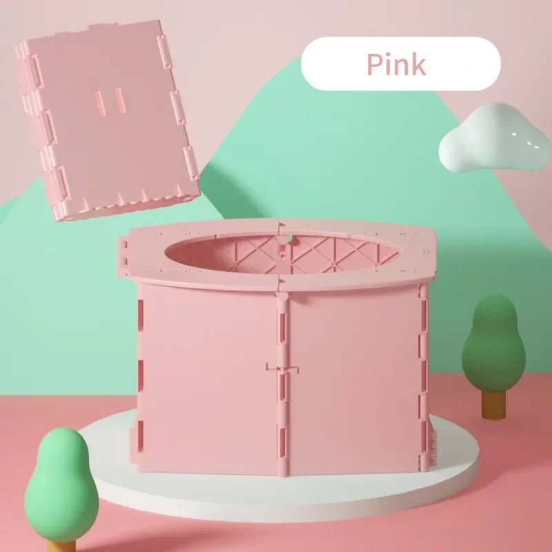 Danoz BabyCare Compact Baby Seat - Portable Travel Potty for Kids, Folding Toddler Toilet - danozdirect