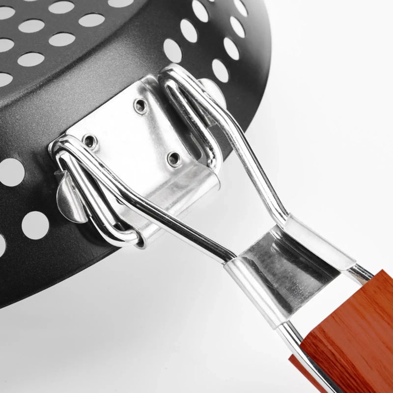 Danoz BBQ Pro - Carbon Steel Grill Pan for Outdoor Barbecue Plate, Portable Grilling Equipment - danozdirect