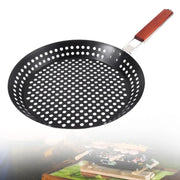 Danoz BBQ Pro - Carbon Steel Grill Pan for Outdoor Barbecue Plate, Portable Grilling Equipment - danozdirect