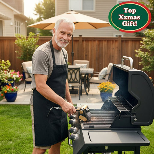 Danoz BBQMaster - Brushless Electric Grill Cleaner with LED Light Stainless Steel Grill Brush 350 RPM Rotating Dishwasher Brush Outdoor BBQ Tools - danozdirect