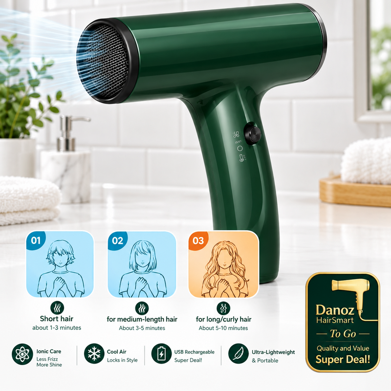 wireless hair dryer