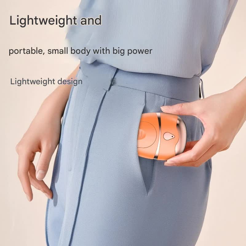 Danoz Beauty - Portable Nano Mist Eye Massager & Humidifier - USB - C, Hot Compress, Wrinkle Reduction & Deep Hydration(orange) - danozdirect