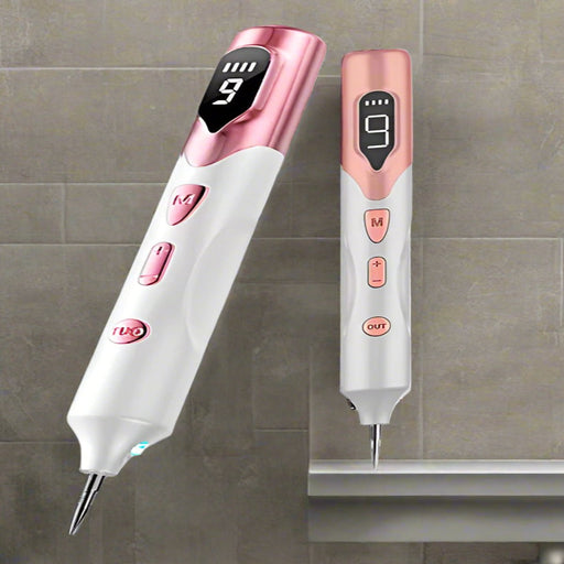 Danoz Beauty - Professional 9 - Level Skin Tag & Spot Remover Pen - USB Rechargeable Beauty Device(Pink) - danozdirect