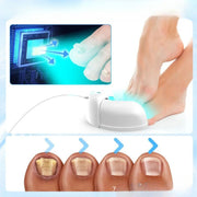 Danoz Beauty - White Portable UV LED Nail Lamp - USB Power, Open Arch Dryer for Gel Polish with Smart Sensor & 3 Timers - danozdirect