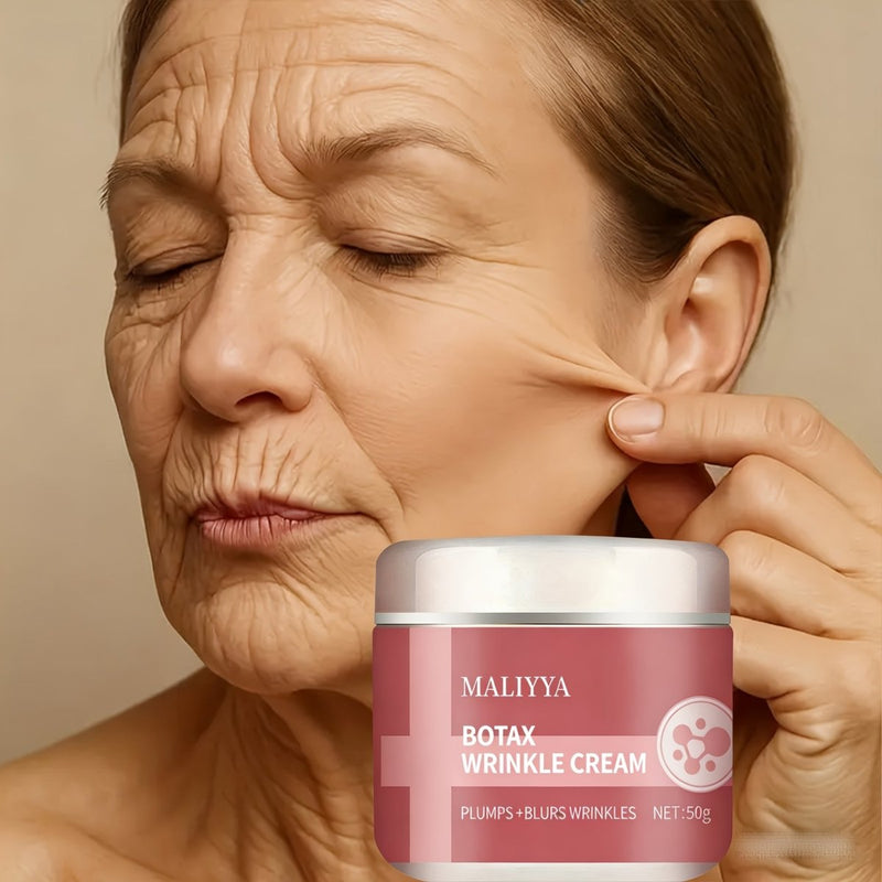 Danoz BeautySmart MALIYYA Botox Wrinkle Cream combines hyaluronic acid, aloe vera, and vitamin E to target fine lines and deep wrinkles with intensive hydration - Buy 1 Get 1 Free! - danozdirect