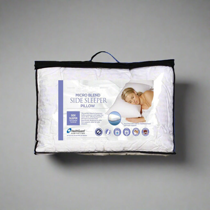 Danoz Beddings - Easyrest Micro Blend Side Sleeper Pillow - 66cm x 41cm - danozdirect