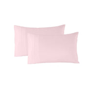 Danoz Beddings - Royal Comfort 1200 Thread Count Sheet Set 4 Piece Ultra Soft Satin Weave Finish - King - Soft Pink - danozdirect