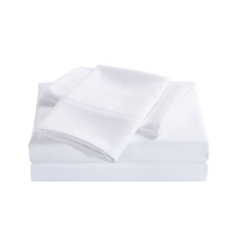 Danoz Beddings - Royal Comfort 2000 Thread Count Bamboo Cooling Sheet Set Ultra Soft Bedding - Queen - White - danozdirect