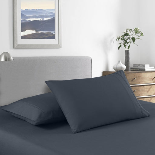 Danoz Beddings - Royal Comfort 2000 Thread Count Bamboo Cooling Sheet Set Ultra Soft Bedding - Single - Charcoal - danozdirect