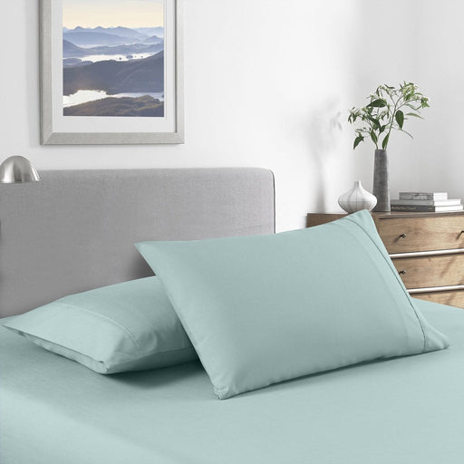 Danoz Beddings - Royal Comfort 2000 Thread Count Bamboo Cooling Sheet Set Ultra Soft Bedding - Single - Frost - danozdirect