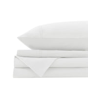 Danoz Beddings - Royal Comfort Vintage Washed 100% Cotton Sheet Set Fitted Flat Sheet Pillowcases - King - White - danozdirect