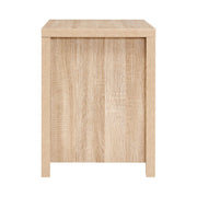 Danoz Bedrooms 🛏️ Artiss Bedside Table 2 Drawers - MAXI Pine - Incl. Delivery - danozdirect