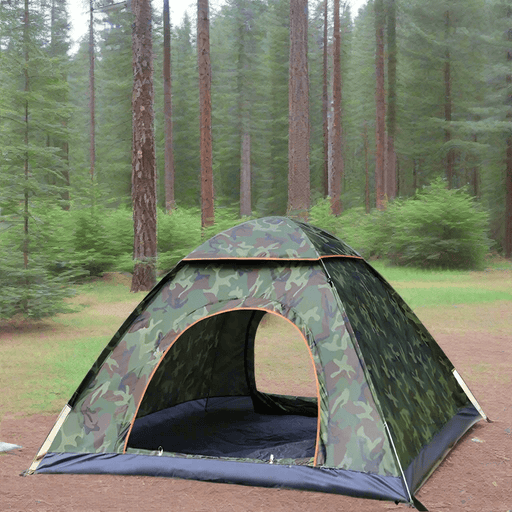 Danoz Camping - 2 - 4 people Double door tent 200 * 150 * 110cm - Incl. De1livery - danozdirect