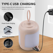 Danoz Camping - 2PCS Compact Outdoor Camping Light with 4 Modes & Type - C Charging - 500LM, IPX4 Waterproo - danozdirect