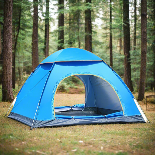 Danoz Camping - A single person a single door Blue tent 190*90*90cm - Incl. Delivery - danozdirect