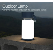 Danoz Camping - Blue USB Rechargeable Portable Camping Lantern - Lightweight LED Tent Light with Handle - danozdirect