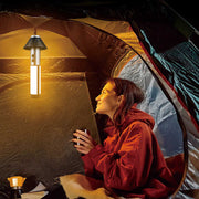 Danoz Camping - Multifunctional Telescopic Camping Lantern – Portable LED Light with Adjustable Height and USB - C Charging (Up to 51.8 cm) - danozdirect