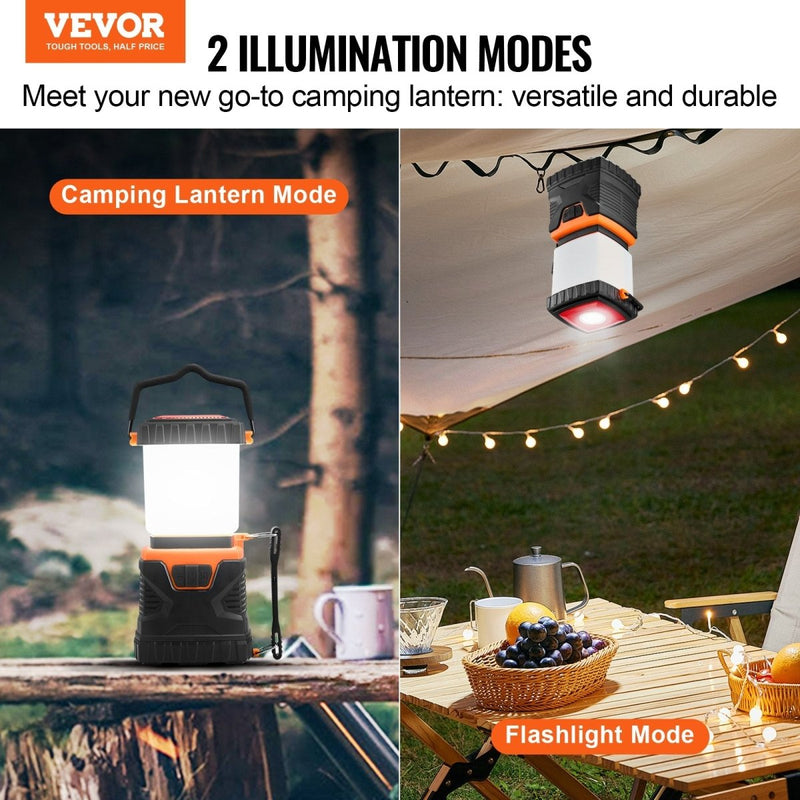 Danoz Camping - VEVOR LED Camping Lantern Battery Powered All - in - one for Exceptional Experience - danozdirect