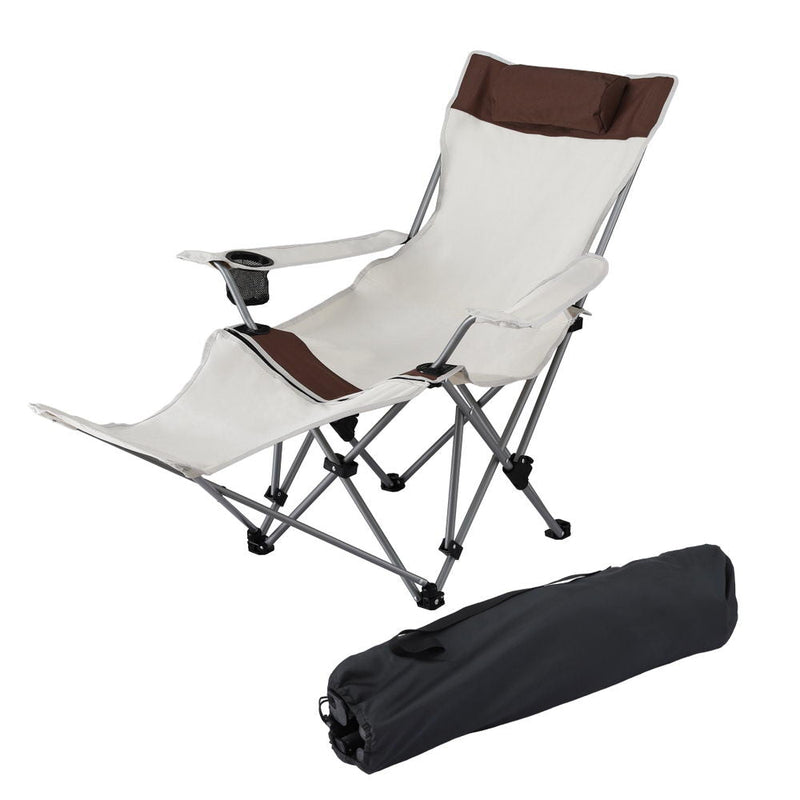 Danoz Camping - Weisshorn Camping Chair Reclining Adjustable Portable Outdoor Folding Lightweight - danozdirect