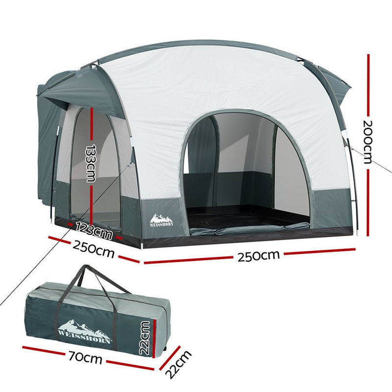 Danoz Camping - Weisshorn Camping Tent SUV Car Rear Extension Canopy Outdoor Portable Family 4WD - Incl. Delivery - danozdirect
