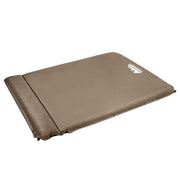 Danoz Camping - Weisshorn Self Inflating Mattress 10CM Camping Sleeping Mat Air Double Coffee - danozdirect