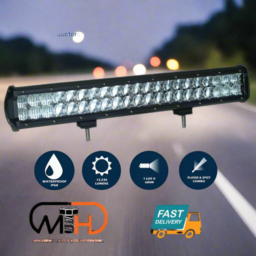 Danoz Cars - 20inch Osram LED Light Bar 5D 126w Sopt Flood Combo Beam Work Driving Lamp 4wd - danozdirect