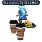 Danoz CarSmart multi Holder Tray - Expander - 3 In 1 Detachable Food Table Tray With Solid Base - Road Trip Essentials Accessories - Just In! - danozdirect