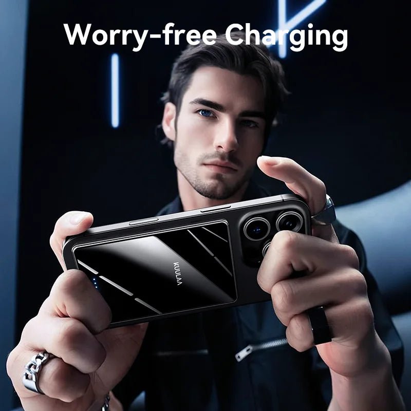 Danoz Power Bank, 20W Magnetic Wireless Portable Charger for iPhones, Fast Charging External Battery - danozdirect