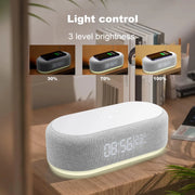 Danoz ChargeSmart Magsafe Fast Wireless Charger Alarm Clock Time LED Light and Thermometer - danozdirect